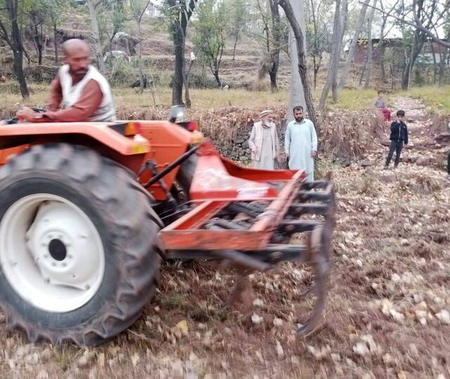 Ploughing supported farmland