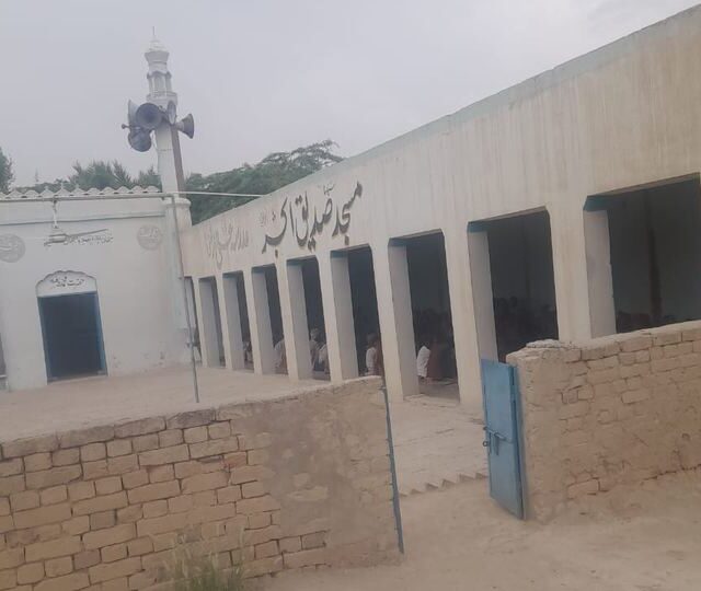 A community water facility built under the D.G. Khan initiative