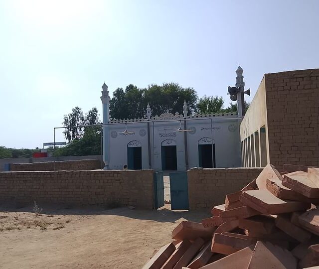 Construction of a community water point