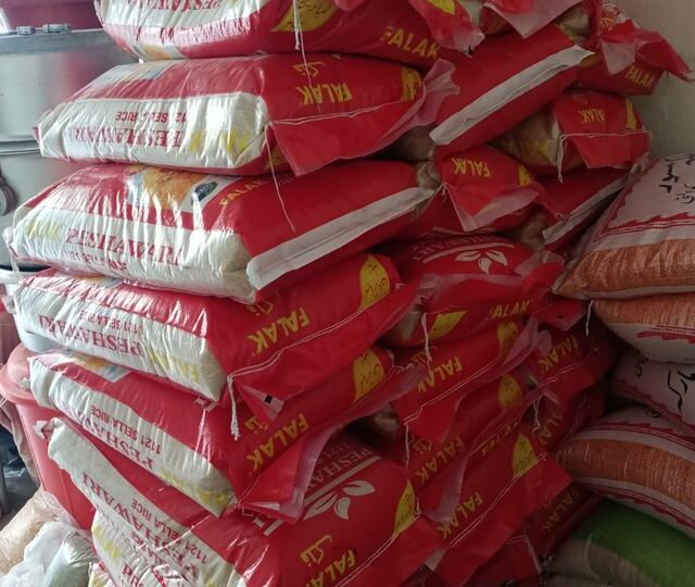 Ration packs prepared for distribution