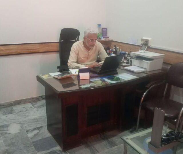 A doctor's consulting room