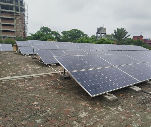 The solar array that keeps the power on