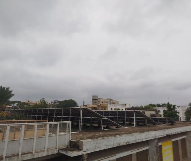 Rooftop solar across the site